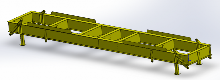 Bespoke Lifting Frames 3 Port Engineering Services